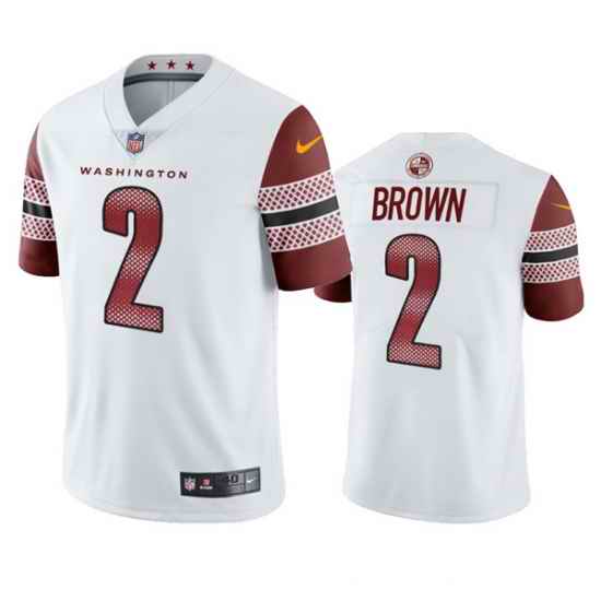 Men's Washington Commanders #2 Dyami Brown White Vapor Untouchable Stitched Football Jersey->san francisco 49ers->NFL Jersey