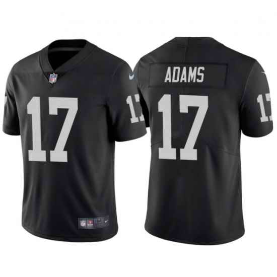 Men's Las Vegas Raiders #17 Davante Adams Black Vapor Limited Stitched Jersey->las vegas raiders->NFL Jersey
