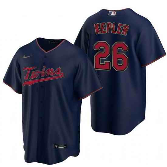 Men Minnesota Twins #26 Max Kepler Navy Cool Base Stitched Jerse->minnesota twins->MLB Jersey