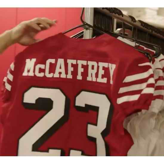 Youth San Francisco 49ers Christian McCaffrey Nike Red Vapor Untouchable Limited Stitched Jersey->youth nfl jersey->Youth Jersey