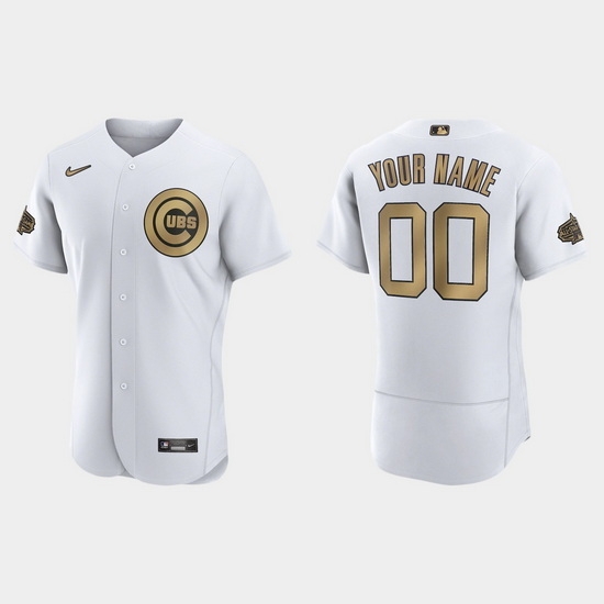 Men Women Youth Custom Chicago Cubs 2022 Mlb All Star Game Authentic White Jersey->customized mlb jersey->Custom Jersey