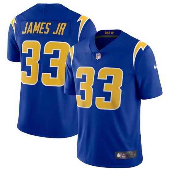 Youth Los Angeles Chargers #33 Derwin James JR Royal Vapor Untouchable Limited Stitched Jersey->youth nfl jersey->Youth Jersey