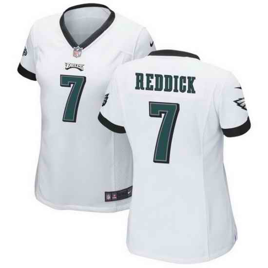 Men Philadelphia Eagles #7 Haason Reddick White Vapor Untouchable Limited Stitched jersey->youth nfl jersey->Youth Jersey