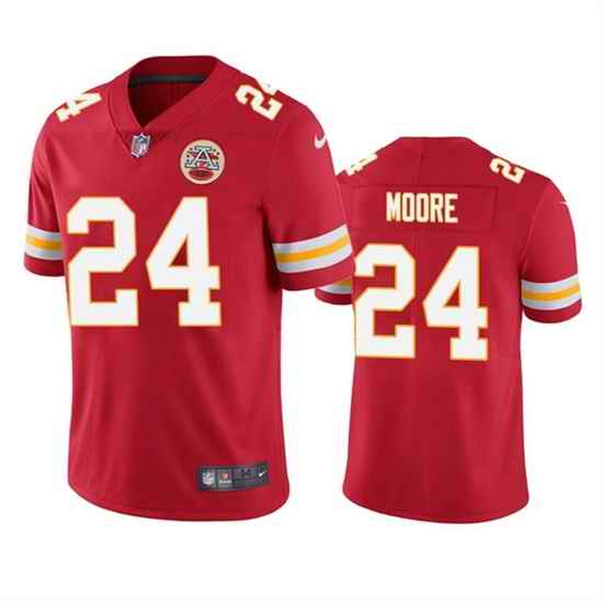 Men Kansas City Chiefs #24 Skyy Moore Red Vapor Untouchable Limited Stitched Football Jersey->kansas city chiefs->NFL Jersey