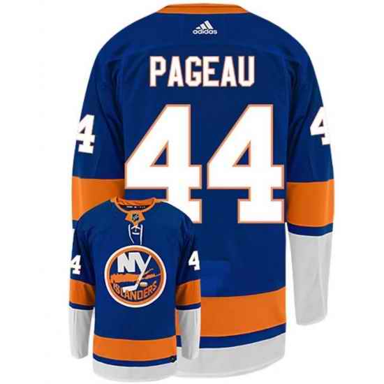 New York Islanders #44 Jean-Gabriel Pageau Adidas Authentic Home NHL Jersey Blue->new york islanders->NHL Jersey
