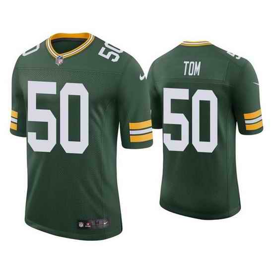 Men Green Bay Packers #50 Zach Tom Green Stitched Football Jersey->green bay packers->NFL Jersey