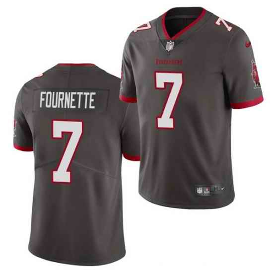 Men's Tampa Bay Buccaneers #7 Leonard Fournette Gray Vapor Untouchable Limited Stitched Jersey->tampa bay buccaneers->NFL Jersey