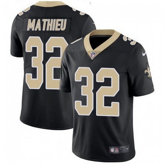 Youth New Orleans Saints #32 Tyrann Mathieu Black Vapor Untouchable Limited Stitched Jersey->washington commanders->NFL Jersey