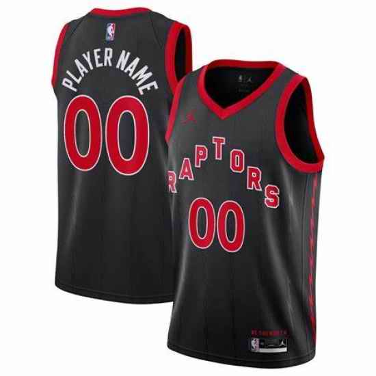 Men Women Youth Toddler Toronto Raptors Black Custom Nike NBA Stitched Jersey->customized nba jersey->Custom Jersey