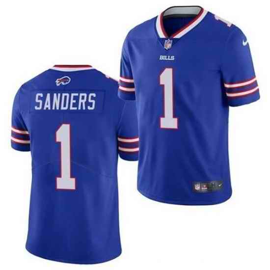 Men Buffalo Bills #1 Emmanuel Sanders Blue Vapor Untouchable Limited Stitched Jersey->buffalo bills->NFL Jersey