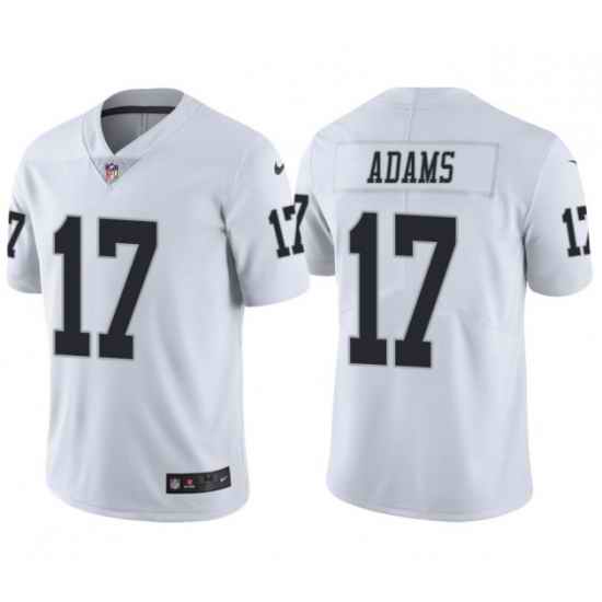Youth Las Vegas Raiders #17 Davante Adams White Vapor Limited Stitched Jersey->women nfl jersey->Women Jersey
