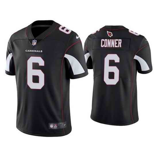 Youth Arizona Cardinals #6 James Conner Black Vapor Untouchable Limited Stitched NFL Jersey->youth nfl jersey->Youth Jersey