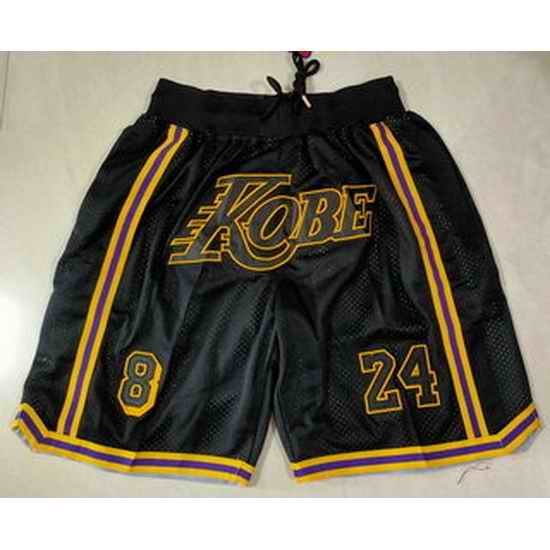 Los Angeles Lakers Basketball Shorts 005