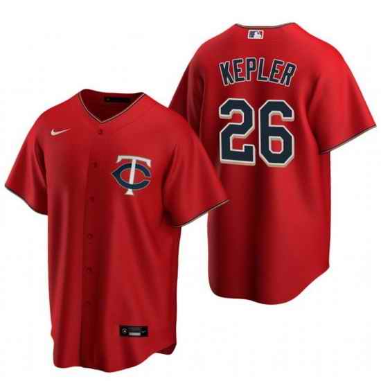 Men Minnesota Twins #26 Max Kepler Red Cool Base Stitched Jerse->minnesota twins->MLB Jersey