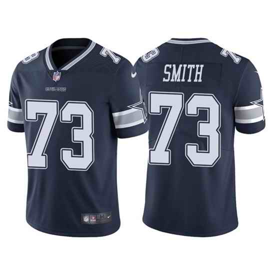 Men Dallas Cowboys #73 Tyler Smith Navy Vapor Limited Stitched Jersey->detroit lions->NFL Jersey
