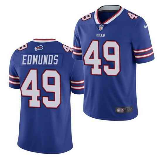 Youth Buffalo Bills #49 Tremaine Edmunds Blue Vapor Untouchable Limited Stitched Jersey->youth nfl jersey->Youth Jersey