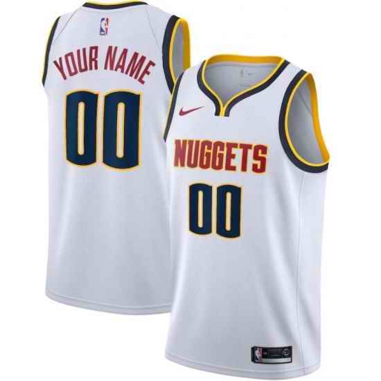 Men Women Youth Toddler Denver Nuggets Custom Nike NBA Stitched Jersey->customized nba jersey->Custom Jersey