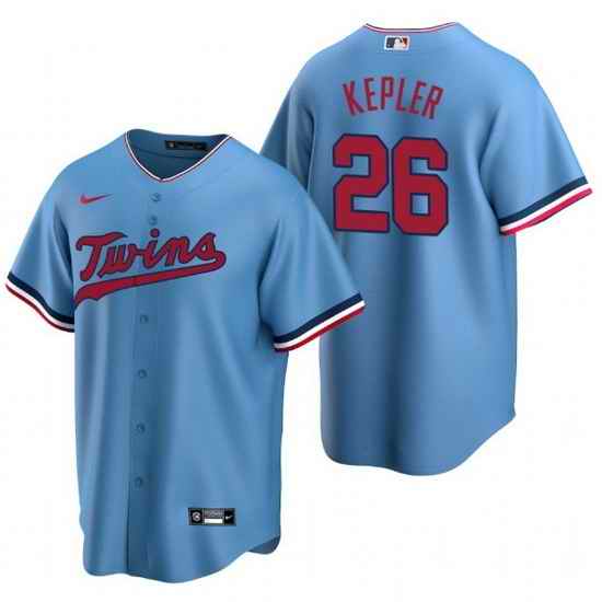 Men Minnesota Twins #26 Max Kepler Blue Cool Base Stitched Jerse->minnesota twins->MLB Jersey