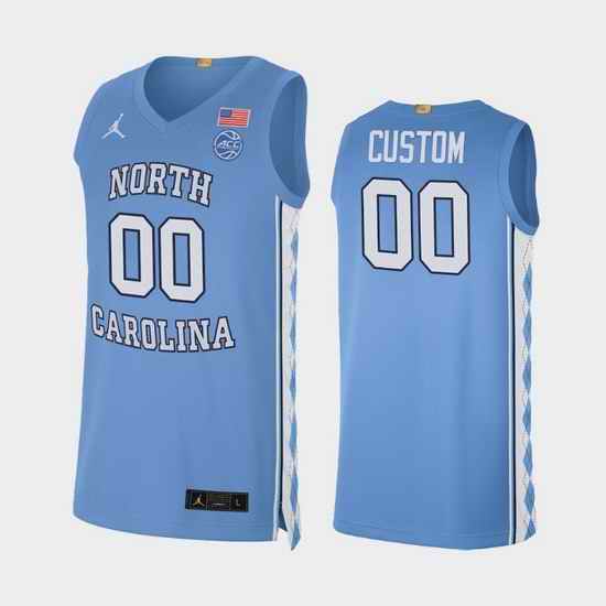 North Carolina Tar Heels Custom Blue Alumni Limited Men'S Jersey->->Custom Jersey