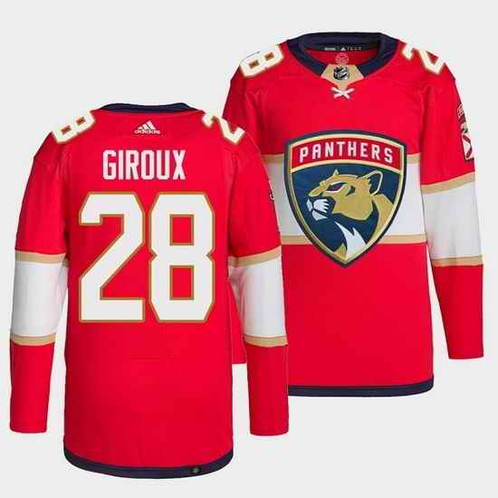 Men Florida Panthers #28 Claude Giroux Red Stitched Jerse->florida panthers->NHL Jersey