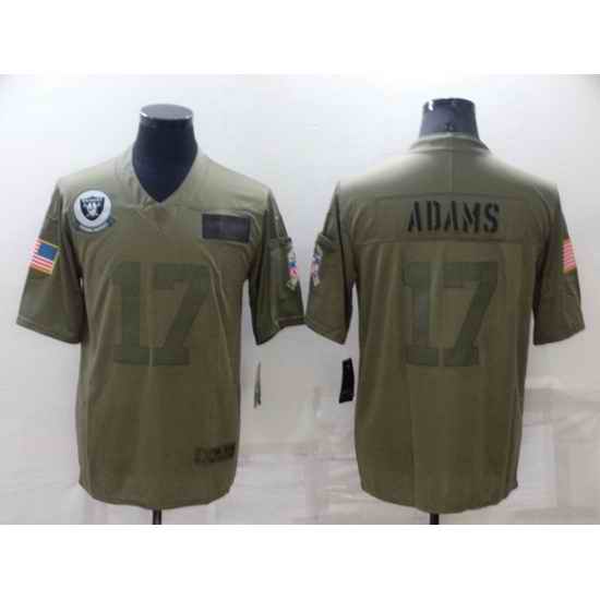 Men Las Vegas Raiders #17 Davante Adams Camo Salute To Service Limited Stitched jersey->las vegas raiders->NFL Jersey