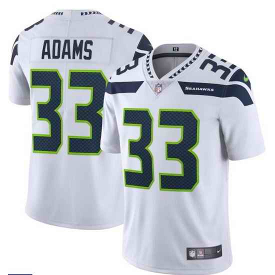 Youth Seattle Seahawks Jamal Adams #33 White Vapor Limited NFL Jersey->youth nfl jersey->Youth Jersey