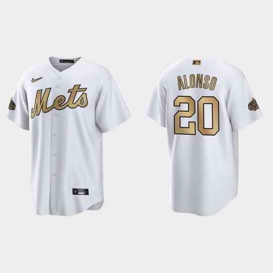 Men Pete Alonso New York Mets 2022 Mlb All Star Game White  Jersey->2022 all star->MLB Jersey