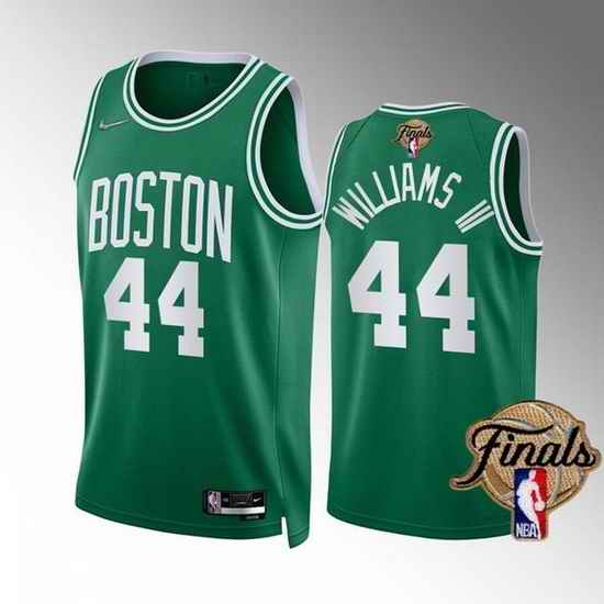Men Boston Celtics #44 Robert Williams III 2022 Green NBA Finals Stitched Jersey->boston celtics->NBA Jersey