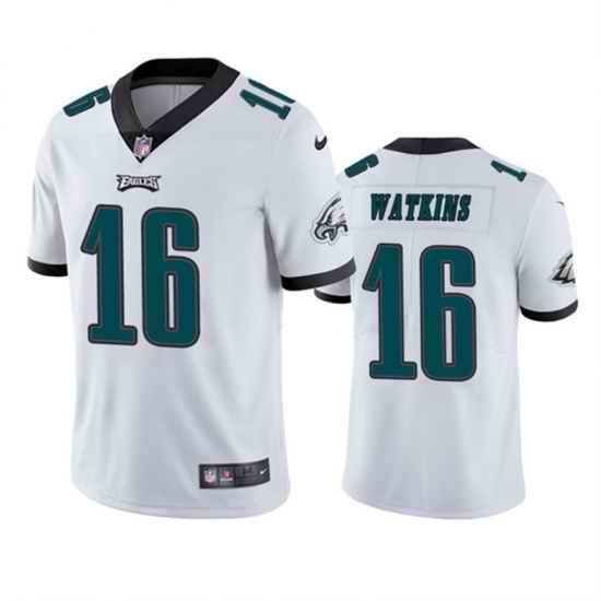 Men Philadelphia Eagles #16 Quez Watkins 2022 White Vapor Untouchable Limited Stitched Jersey->philadelphia eagles->NFL Jersey