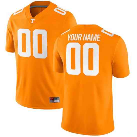Tennessee Volunteers Nike Football Custom Game Jersey - Tennessee Orange->customized ncaa jersey->Custom Jersey