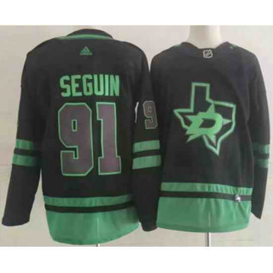 Men's Dallas Stars #91 Tyler Seguin Black 2022 Stitched NHL Jersey->phoenix suns->NBA Jersey
