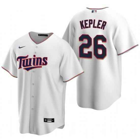 Men Minnesota Twins #26 Max Kepler White Cool Base Stitched Jerse->minnesota twins->MLB Jersey