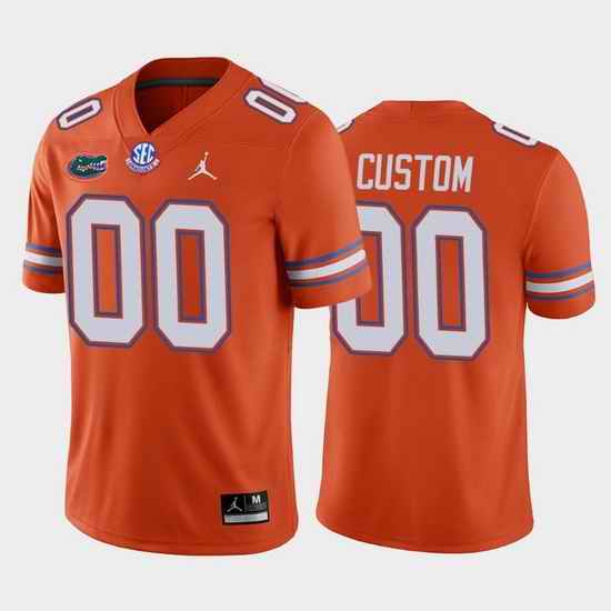 Florida Gators Custom Orange Alternate Men'S Jersey->->Custom Jersey
