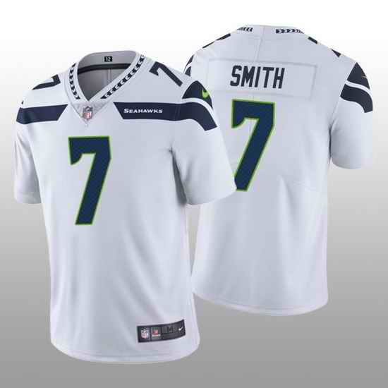 Men Seattle Seahawks Geno Smith #7 White Vapor Limited NFL Jersey->seattle seahawks->NFL Jersey