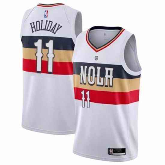 Men Women Youth Toddler NNew Orleans Pelicans White Custom Nike NBA Stitched Jersey->customized nba jersey->Custom Jersey