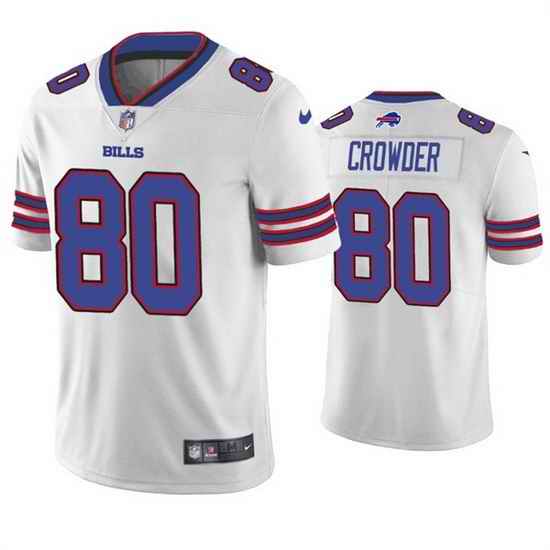 Men Buffalo Bills #80 Jamison Crowder White Vapor Untouchable Limited Stitched jersey->buffalo bills->NFL Jersey