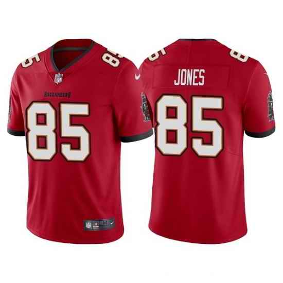 Men Tampa Bay Buccaneers #85 Julio Jones Red Vapor Untouchable Limited Stitched Jersey->tennessee titans->NFL Jersey