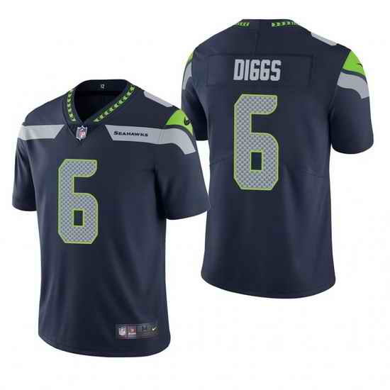 Men Seattle Seahawks Quandre Diggs #6 Green Vapor Limited NFL Jersey->seattle seahawks->NFL Jersey