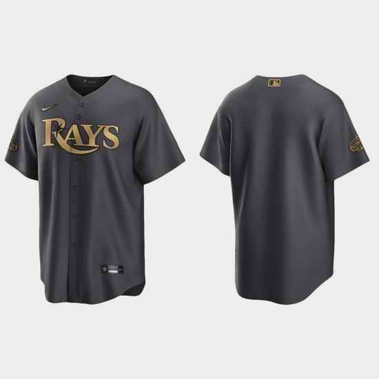 Men Tampa Bay Rays 2022 Mlb All Star Game Charcoal  Jersey->2022 all star->MLB Jersey