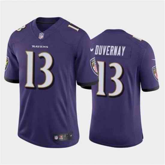Men Ravens Devin Duvernay #13 Vapor Untouchable Limited NFL Jersey->dallas cowboys->NFL Jersey