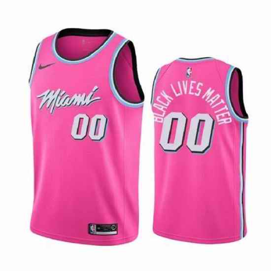Men Women Youth Toddler Miami Heat Pink Custom Nike NBA Stitched Jersey->customized nba jersey->Custom Jersey