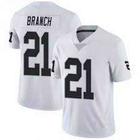 Youth Las Vegas Raiders #21 Cliff Branch White vapor Limited Jersey->youth nfl jersey->Youth Jersey