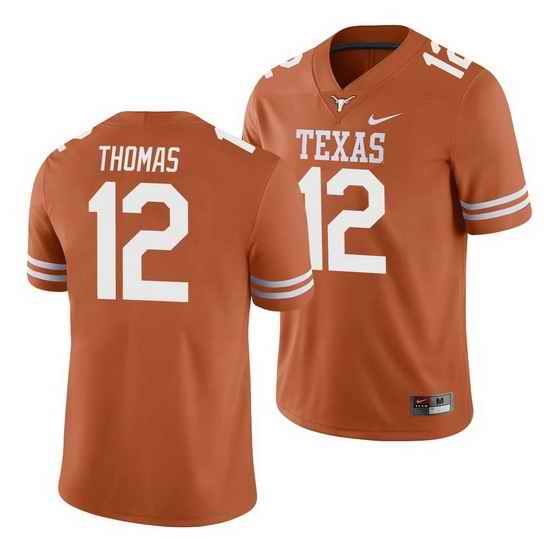 Texas Longhorns Earl Thomas Texas Orange College Football Men'S Jersey->texas longhorns->NCAA Jersey