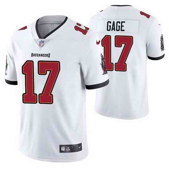 Men Tampa Bay Buccaneers #17 Russell Gage White Vapor Untouchable Limited Stitched jersey->tampa bay buccaneers->NFL Jersey
