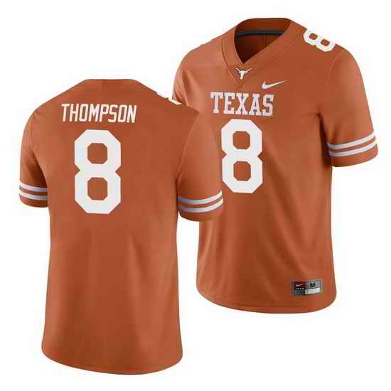 Texas Longhorns Casey Thompson Texas Orange College Football Men'S Jersey->texas longhorns->NCAA Jersey