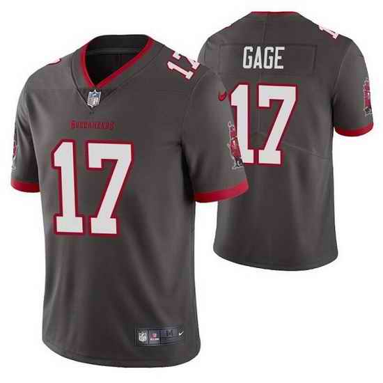 Men Tampa Bay Buccaneers #17 Russell Gage Grey Vapor Untouchable Limited Stitched jersey->tampa bay buccaneers->NFL Jersey