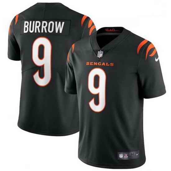 Youth Nike Cincinnati Bengals #9 Joe Burrow Black Vapor Limited Jersey->youth nfl jersey->Youth Jersey