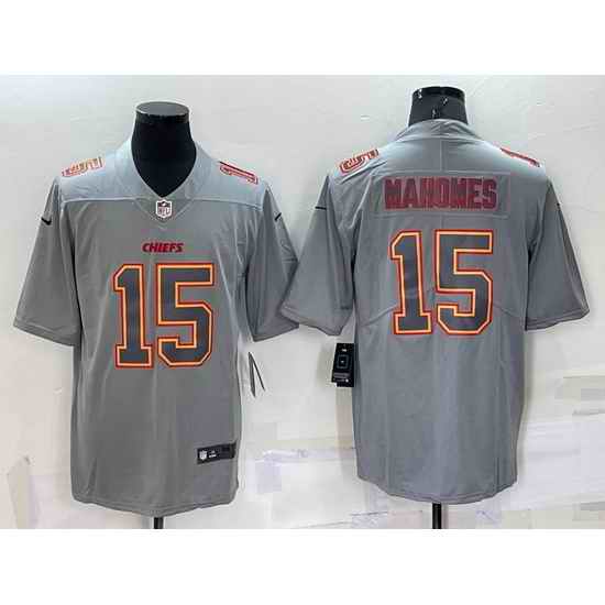 Men Kansas City Chiefs #15 Patrick Mahomes Atmosphere Fashion Stitched Jersey->kansas city chiefs->NFL Jersey