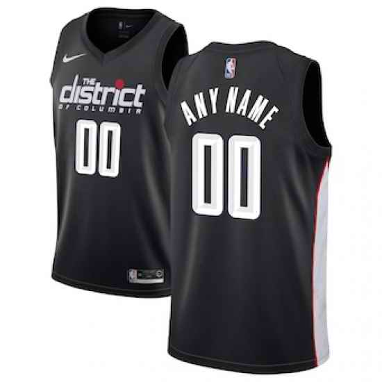 Men Women Youth Toddler Detroit Pistons Custom Black Nike NBA Stitched Jersey->customized nba jersey->Custom Jersey