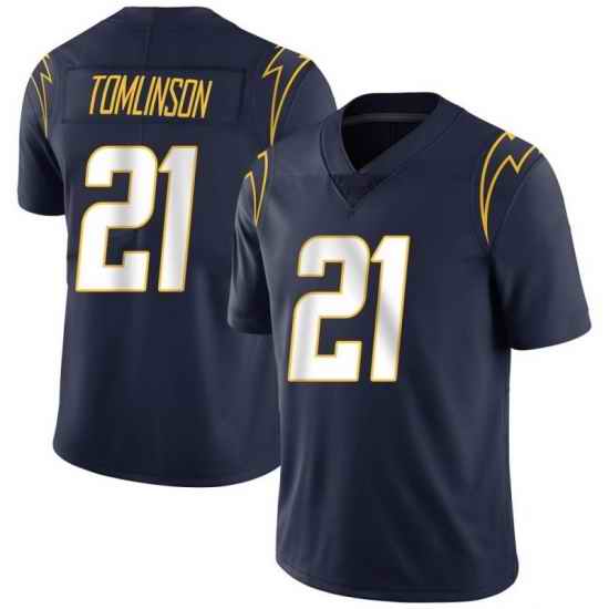Men Nike Los Angeles Chargers LaDainian Tomlinson Navy Team Color Vapor Untouchable Jersey Limited->los angeles chargers->NFL Jersey